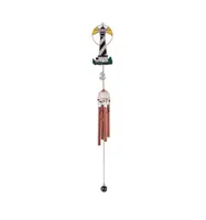 22" Long Lighthouse Wind Chime with Copper Gem