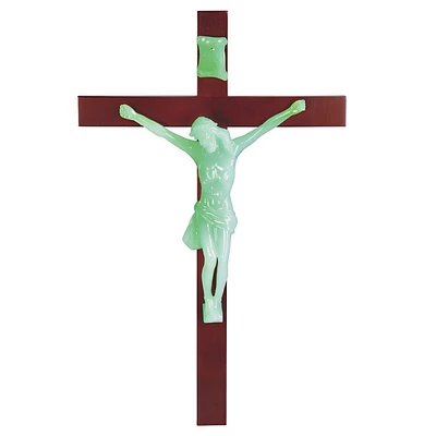 Fc Design Jesus Nailed On The Cross 22"H Luminous Crucifix Holy Statue Grows In The Dark Religious Decoration Figurine Home Decor Perfect Gift for Hou