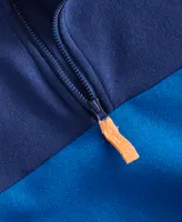 Epic Threads Big Boys Colorblocked Quarter-Zip Sweatshirt, Created for Macy's