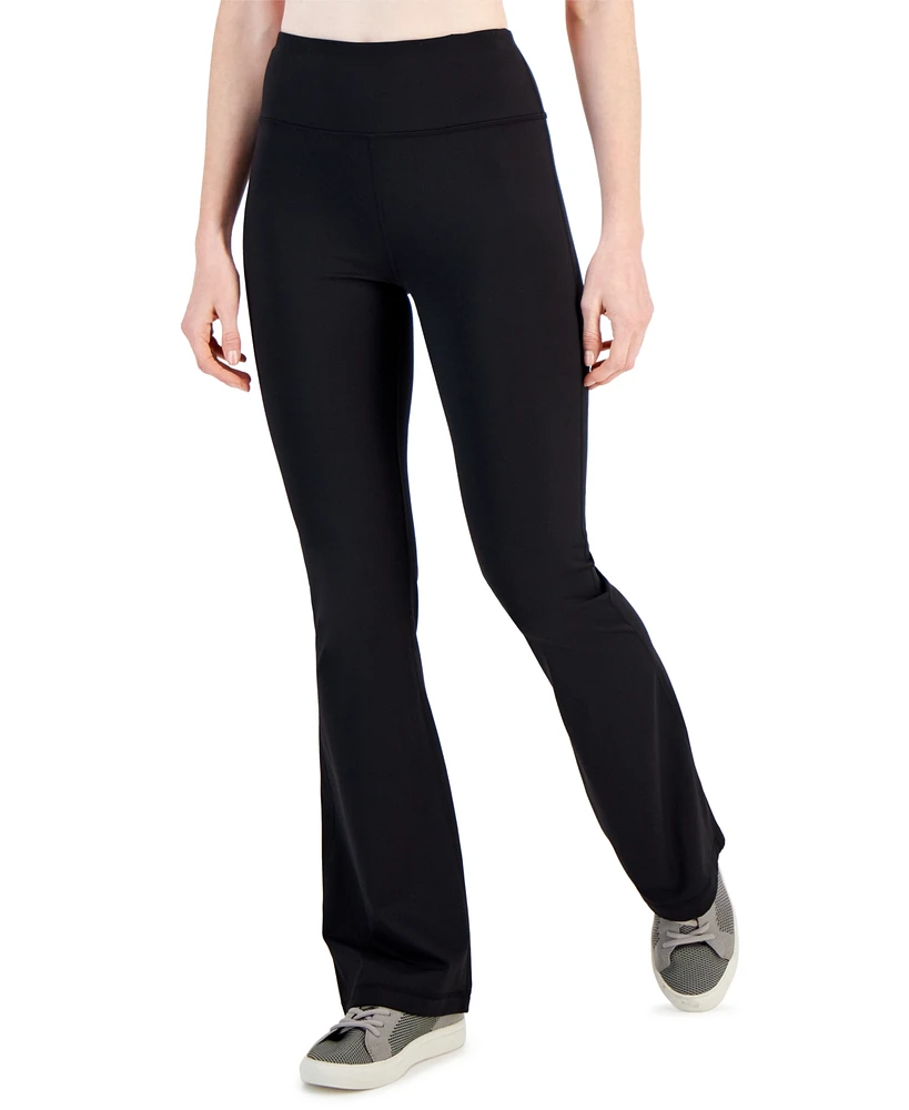 Id Ideology Women's High Rise Flare Leggings, Created for Macy's