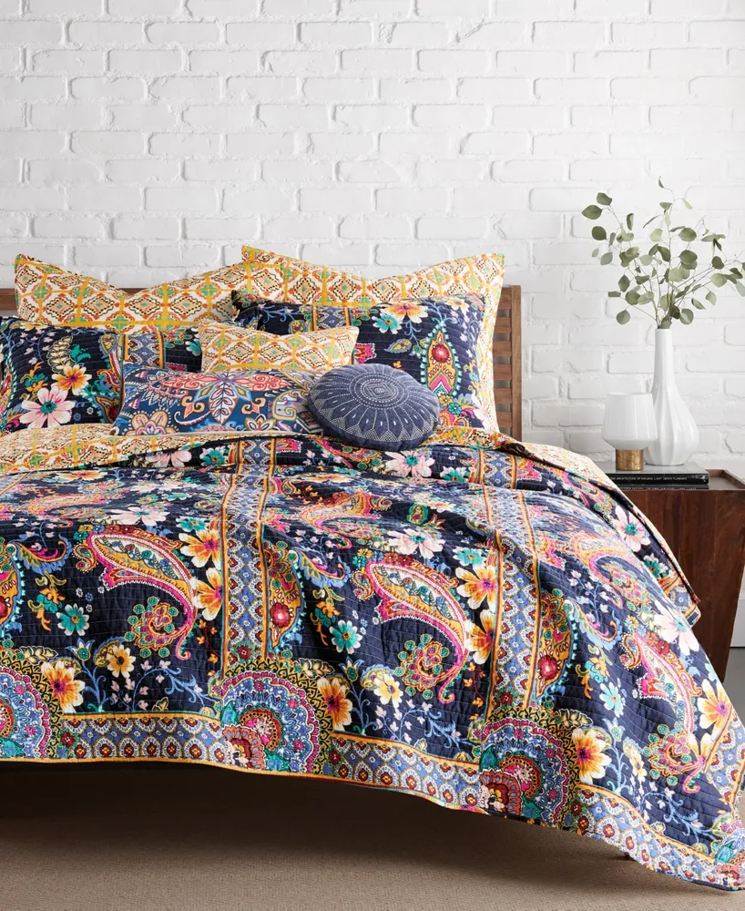 Levtex Bertelli Paisley Reversible 3-Pc. Quilt Set