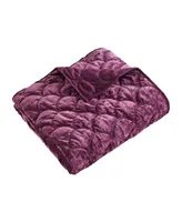 Levtex Ellora Velvet Reversible Quilted Throw, 50" x 60"