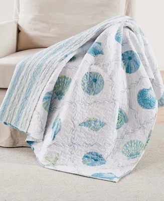 Levtex Marine Dreams Reversible Quilted Throw, 50" x 60"
