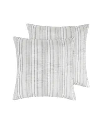 Levtex Bondi Stripe 2-Pc. Sham Set, European