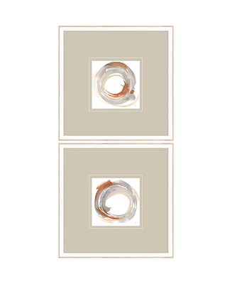 Hake Neutral Framed Art, Set of 2