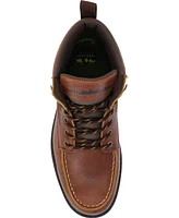 Territory Men's Timber Tru Comfort Foam Moc Toe Lace-up Ankle Boots