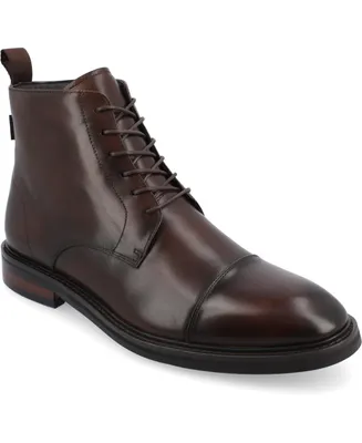 Taft 365 Men's Model 003 Cap-Toe Ankle Boots