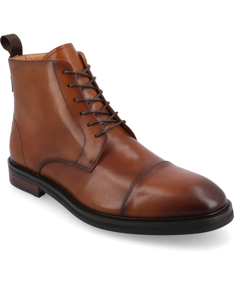 Taft 365 Men's Model 003 Cap-Toe Ankle Boots