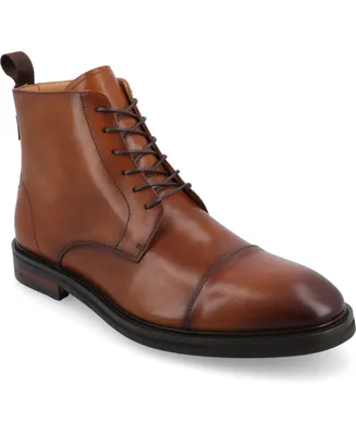 Taft 365 Men's Model 003 Cap-Toe Ankle Boots