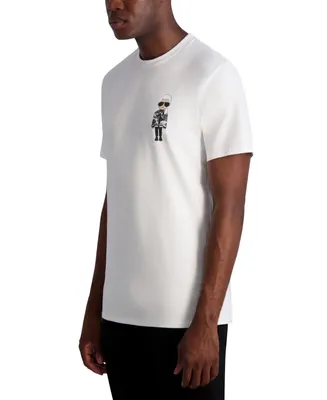 Karl Lagerfeld Paris Men's Slim Fit Short Sleeve Karl Logo T-Shirt, Created for Macy's
