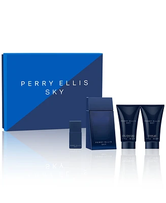 Perry Ellis Men's 4-Pc. Sky Eau de Toilette Gift Set