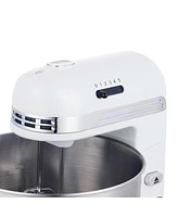 Brentwood Appliances Brentwood 5 Speed Stand Mixer with 3.5 Quart Stainless Steel Mixing Bowl in White