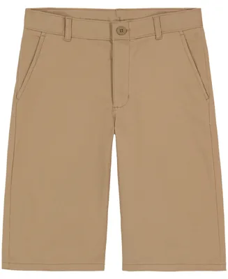 Nautica Big Boys Uniform Hunter Flat-Front Stretch Twill Shorts