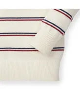 Hope & Henry Boys Organic Cotton Shawl Collar Sweater