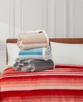 Closeout Berkshire Holiday Collection Velvety Blankets