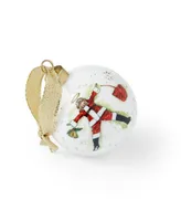 Kit Kemp for Spode Christmas Doodles Best in Snow Bauble Ornament