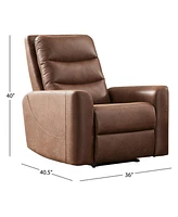 Bentley 36" Polyester Manual Recliner