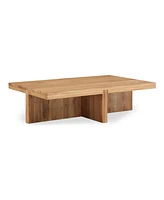 Folke 50" Oak Rectangle Coffee Table