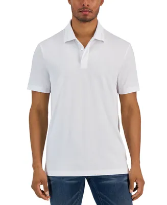 Alfani Men's Regular-Fit Mercerized Polo Shirt, Created for Macy's