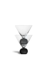 ByON By Widgeteer Spice Martini Glasses, Set of 2