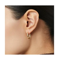 Ana Luisa - Silver Hoop Earrings Rox Small