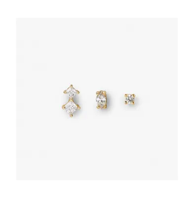 Ana Luisa Stud Earrings Set - Val White