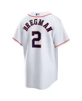 Nike Men's Alex Bregman Houston Astros Official Player Replica Jersey