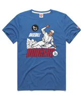 Men's Homage x Topps Royal Los Angeles Dodgers Tri-Blend T-shirt