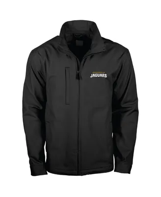 Men's Dunbrooke Black Jacksonville Jaguars Journey Workwear Tri-Blend Full-Zip Jacket
