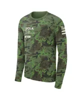 Men's Nike Camo Ucla Bruins Military-Inspired Long Sleeve T-shirt