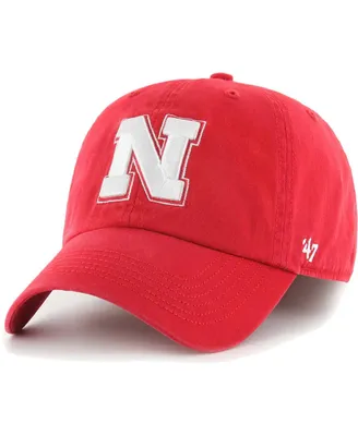 Men's '47 Brand Scarlet Nebraska Huskers Franchise Fitted Hat