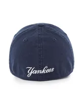 Men's '47 Brand Navy New York Yankees Franchise Logo Fitted Hat