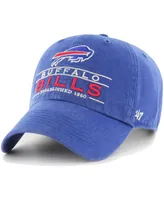 Men's '47 Brand Royal Buffalo Bills Vernon Clean Up Adjustable Hat