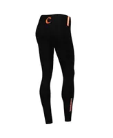 Women's Black Clemson Tigers Classic 3-Hit Jersey Leggings