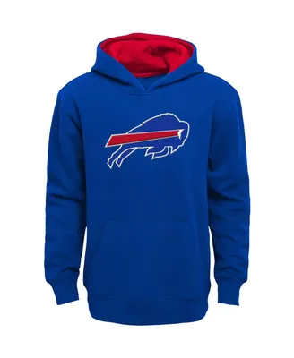 Big Boys Royal Buffalo Bills Prime Pullover Hoodie