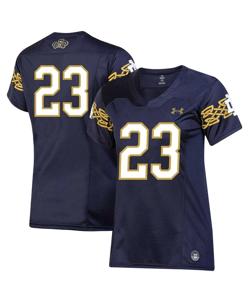 Under Armour Women's Under Armour Navy Notre Dame Fighting Irish 2023 Aer  Lingus College Football Classic Replica Jersey