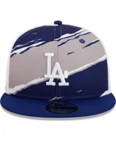 Men's New Era Royal Los Angeles Dodgers Tear Trucker 9FIFTY Snapback Hat