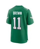 Big Boys Nike A.j. Brown Kelly Green Philadelphia Eagles Alternate Player Game Jersey