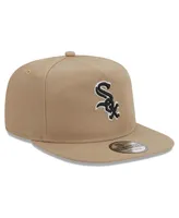 Men's New Era Khaki Chicago White Sox Golfer Adjustable Hat