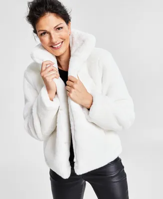 I.n.c. International Concepts Women's Faux-Fur Jacket, Created for Macy's
