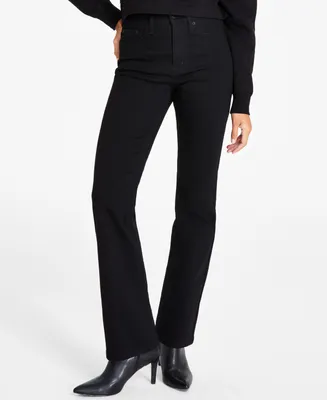Calvin Klein Jeans Women's High-Rise Whisper Soft Bootcut