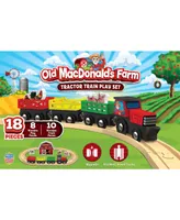 Masterpieces Old MacDonald's Farm Tractor Train Play Set for Kids