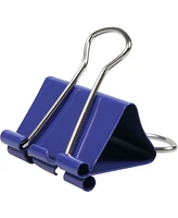 Jam Paper Colorful Binder Clips - Medium - 1.25", 32 Millimeter - Binder Clips