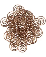 Jam Paper Circular Paper Clips - Round Paperclips - 50 Per Pack