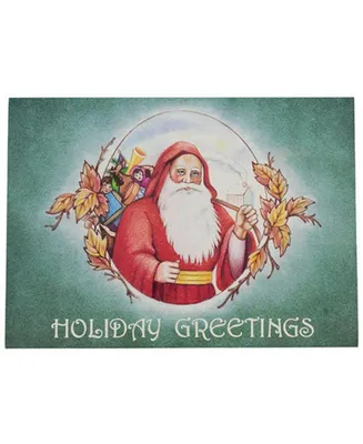 Jam Paper Christmas Cards Matching Envelopes Set - Modern Holiday Greetings - 10 Per Pack