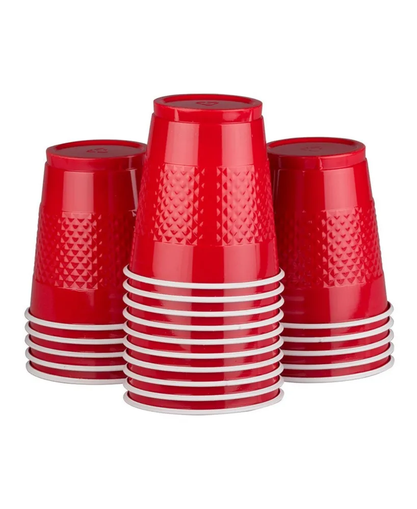 Jam Paper Plastic Party Cups - 12 Ounces - 20 Glasses Per Pack