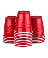 Jam Paper Plastic Party Cups - 12 Ounces - 20 Glasses Per Pack