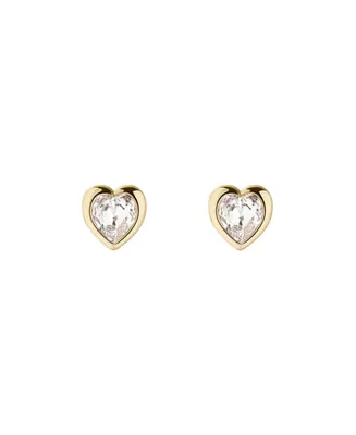 Han: Crystal Heart Earrings For Women