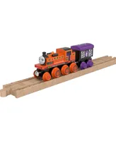 Fisher Price Thomas and Friends Wooden Railway, Nia Engine and Cargo Car - Multi