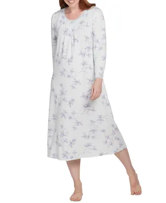 Miss Elaine Women's Floral Lace-Trim Nightgown